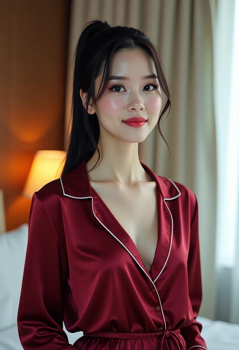 对面楼的灯